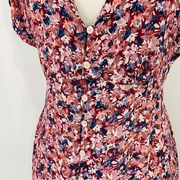 Ten Sixty Sherman Ditzy Floral Mini Dress - M - Picture 8 of 12